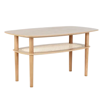Together Sleek Rectangle sofabord 60x100 cm - Oak - Umage