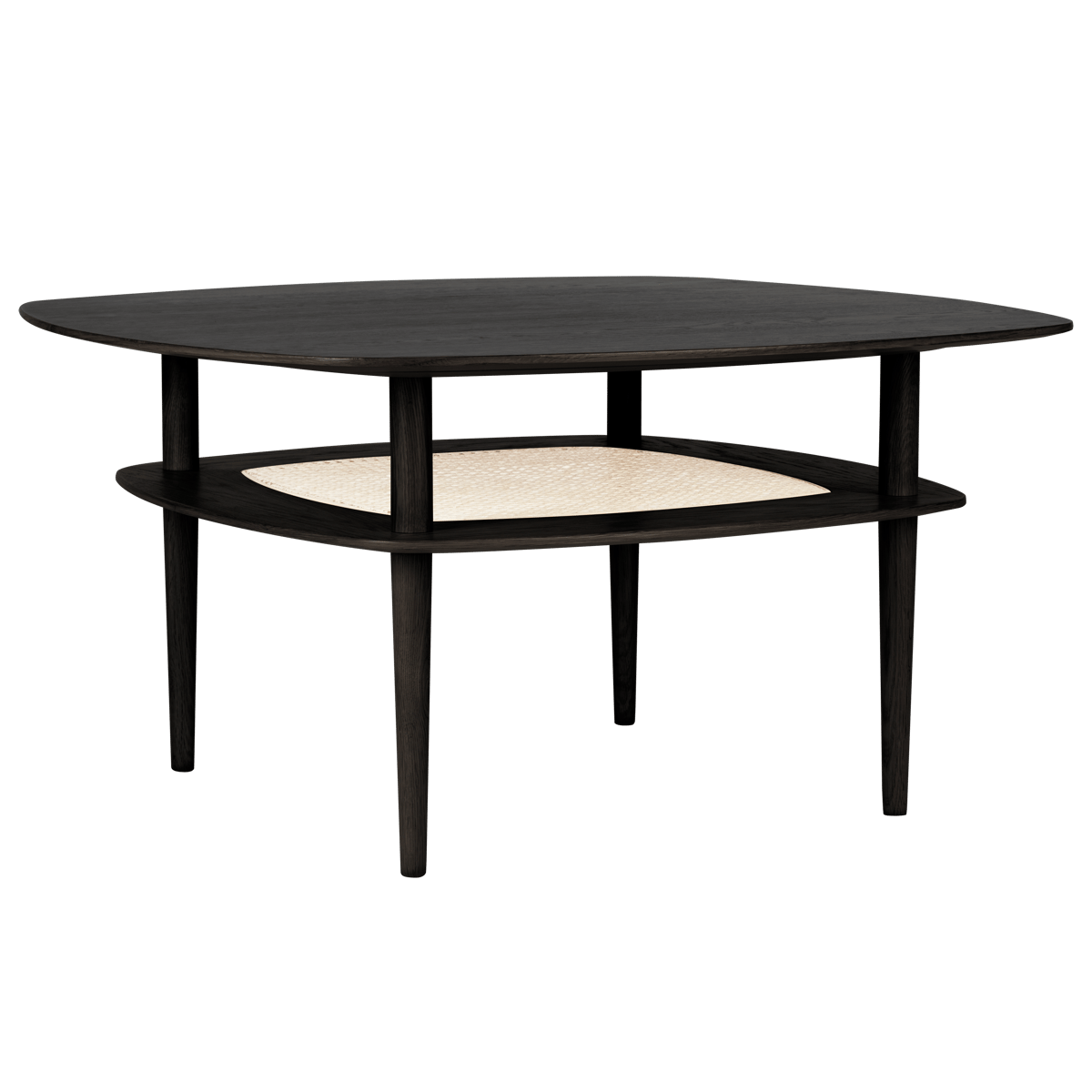 Bilde av Umage Together Smooth Square sofabord 100x100 cm Black oak
