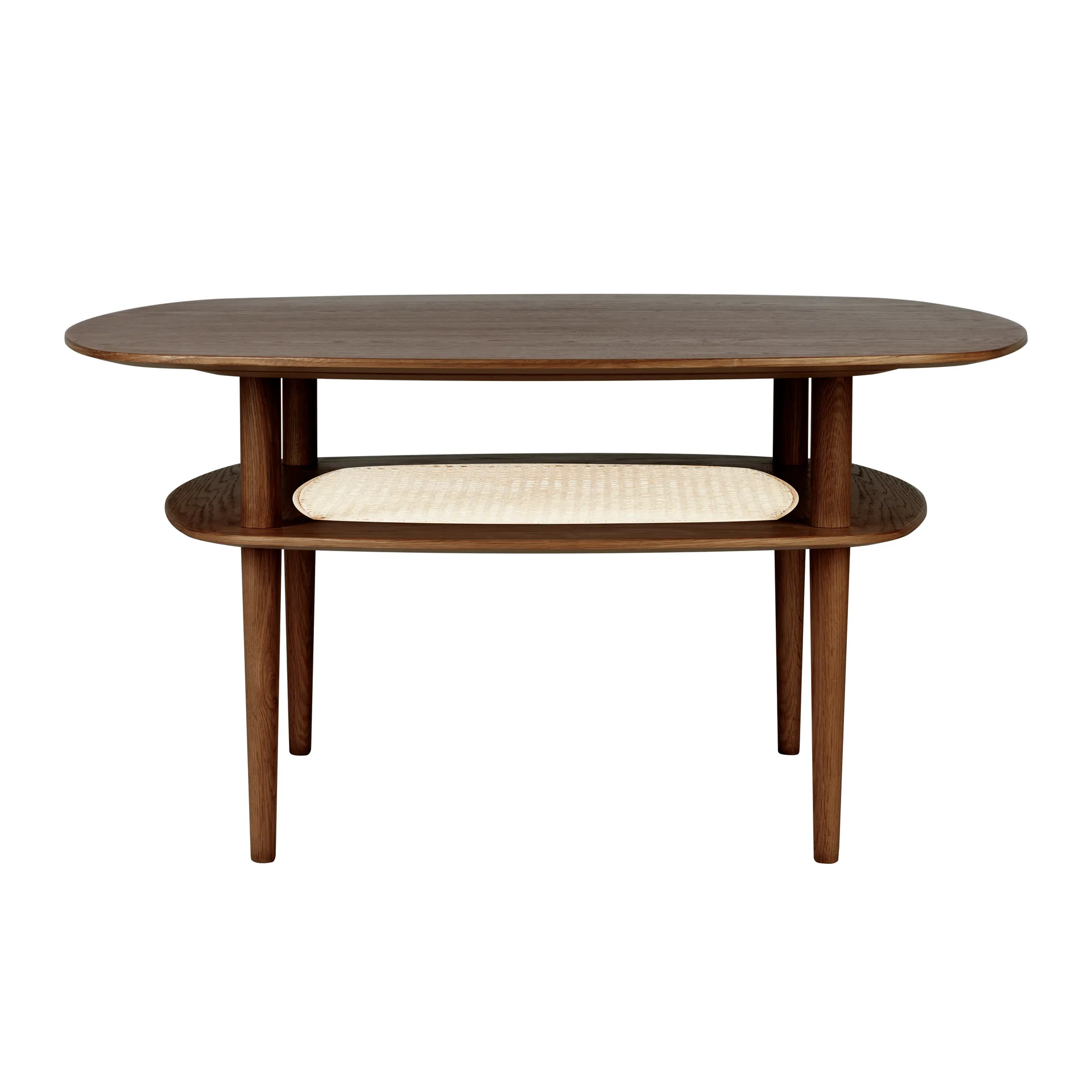 Together Smooth Square sofabord 100x100 cm, Dark oak Umage