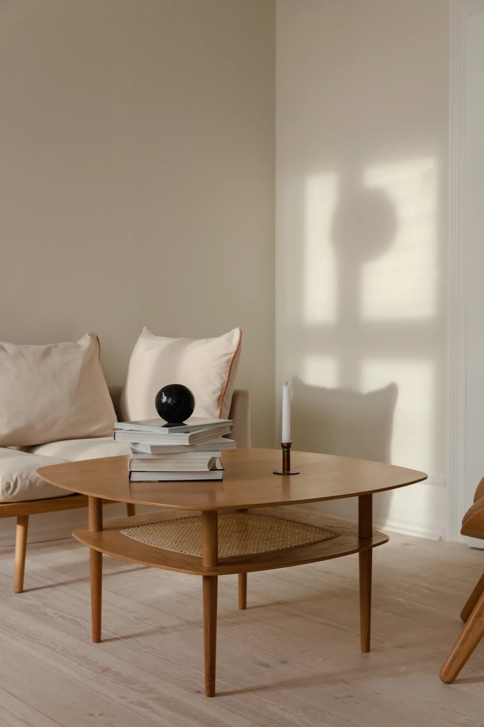 Together Smooth Square sofabord 100x100 cm, Oak Umage