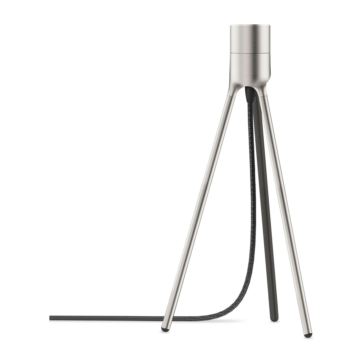 Umage Tripod lampestativ bord Brstet stål | Skandinavisk Design | Lampeføtter | Sølv