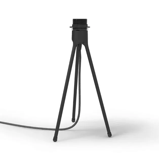 Tripod lampestativ bord, sort Umage