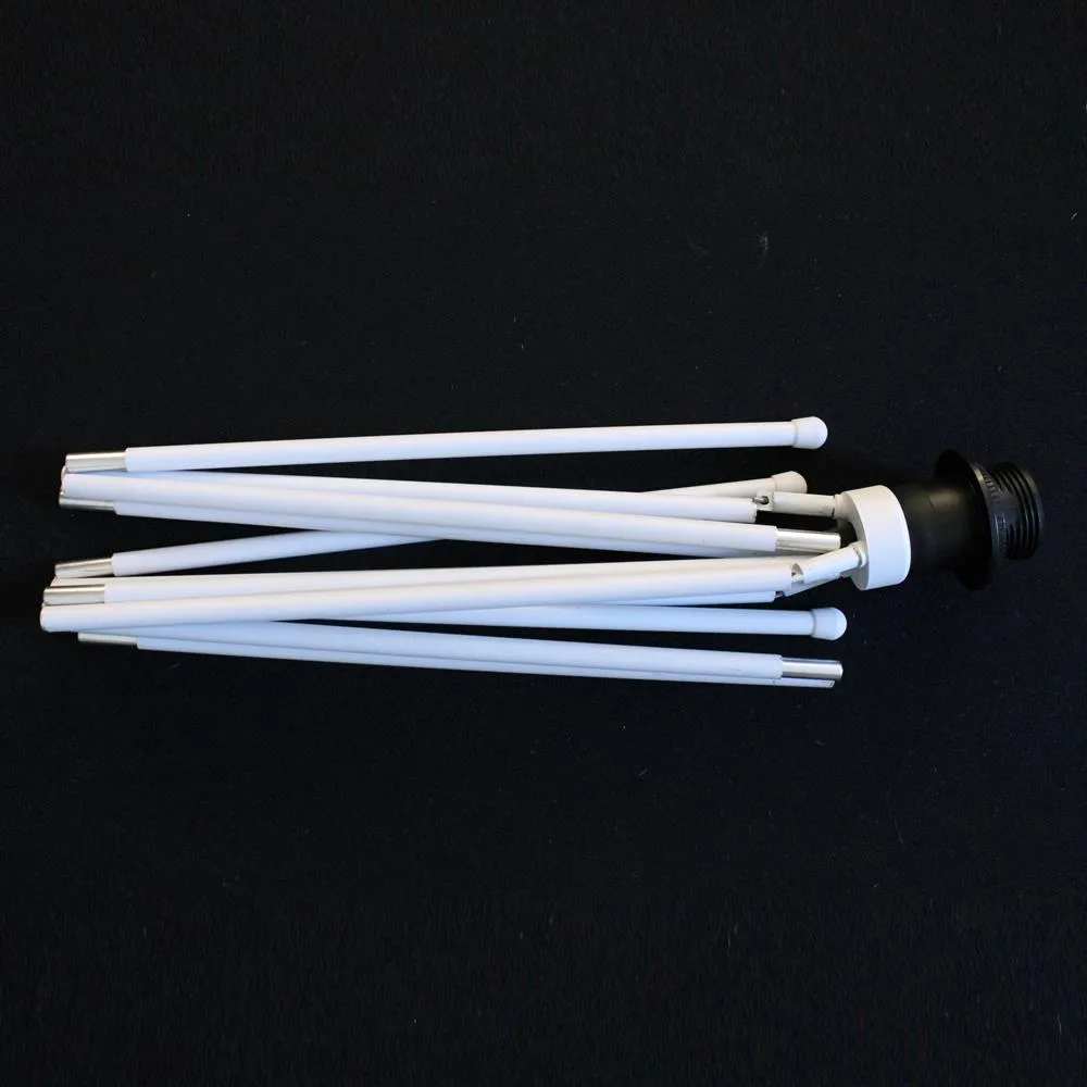 Tripod lampestativ gulv, hvit Umage