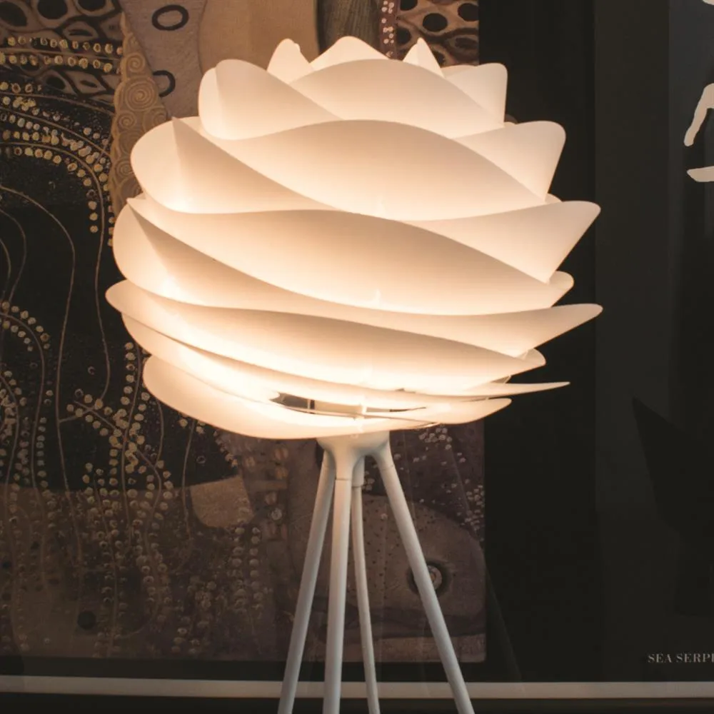 Tripod lampestativ gulv, hvit Umage