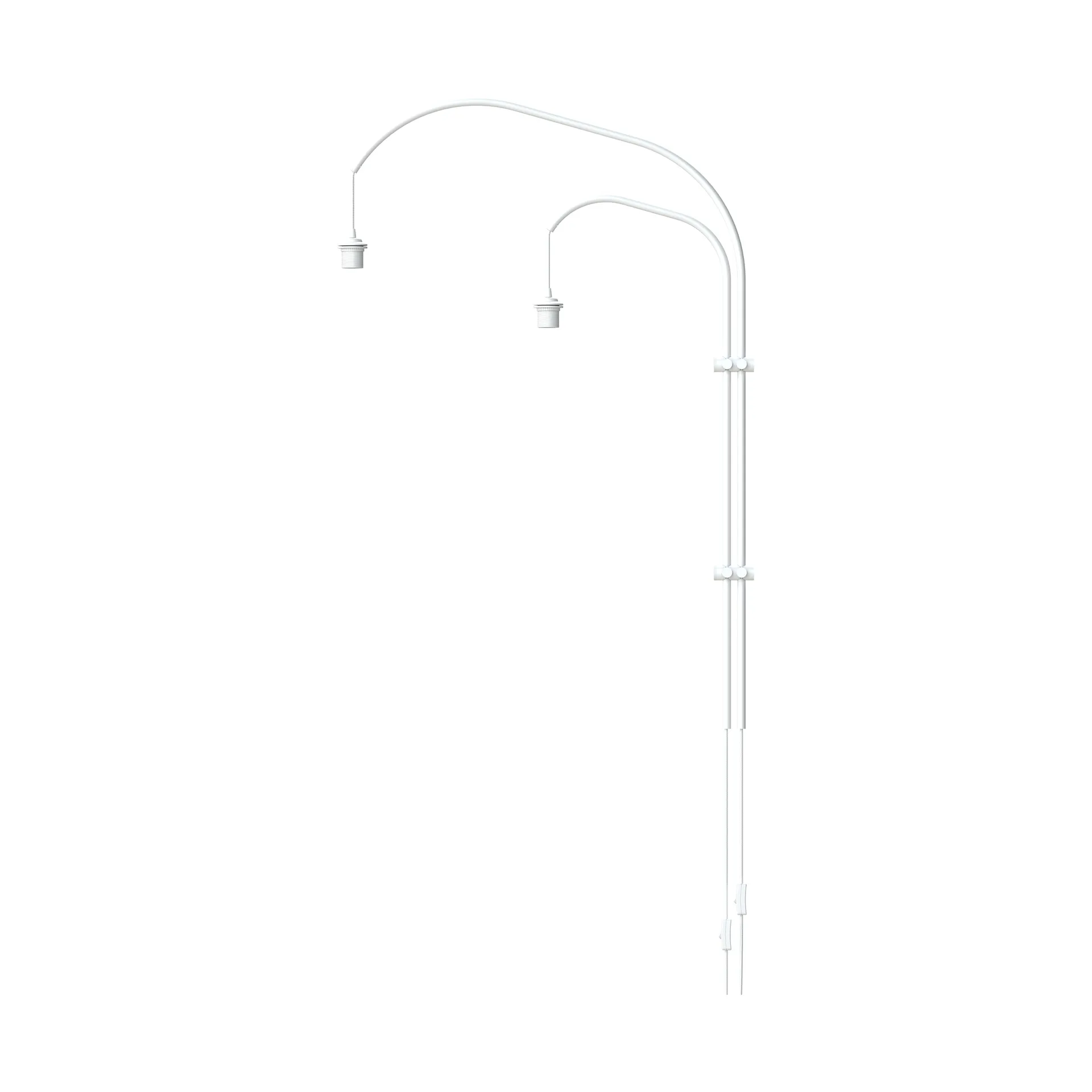 Willow vegghenger dobbel, hvit Umage