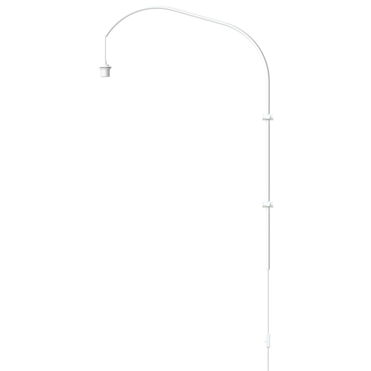 Umage Willow vegghenger enkel hvit | Skandinavisk Design | Lampeoppheng & Lampeledninger | Hvit
