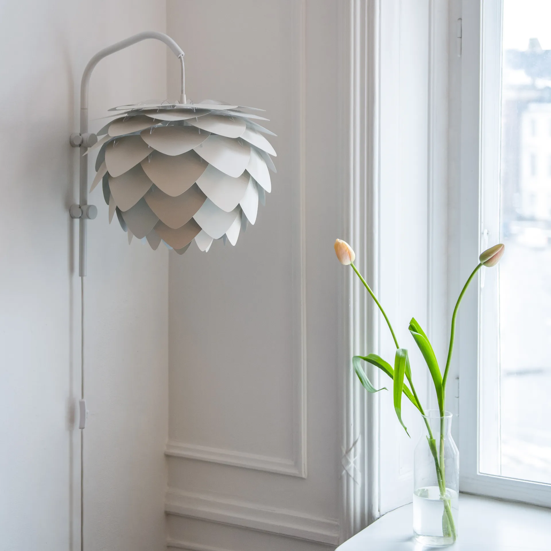 Willow veggklesknagg mini, Hvit Umage