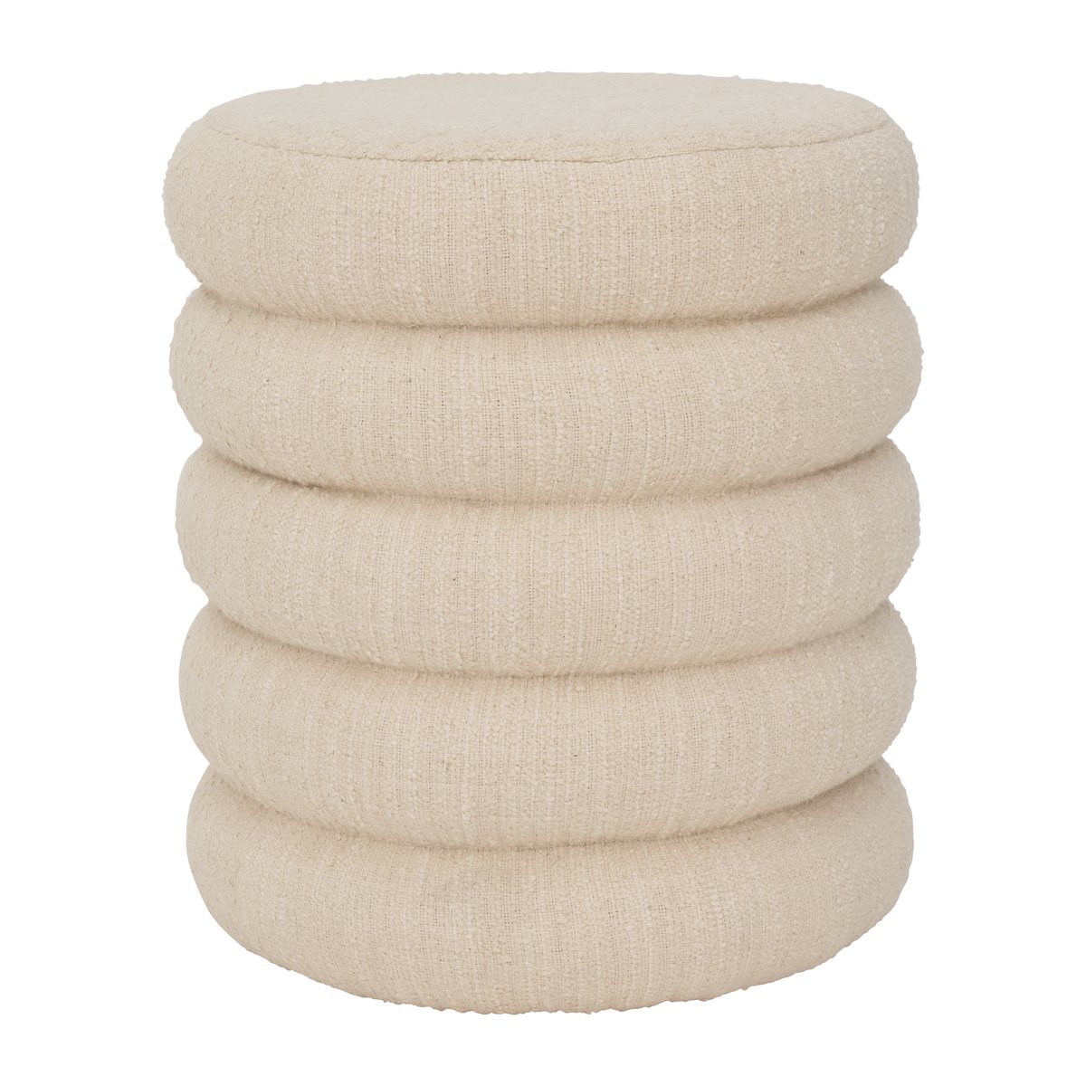 URBAN NATURE CULTURE Andria sittepuff Ø39 cm Off white