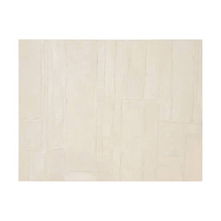 Artisan maleri 120x155 cm, Hvit URBAN NATURE CULTURE
