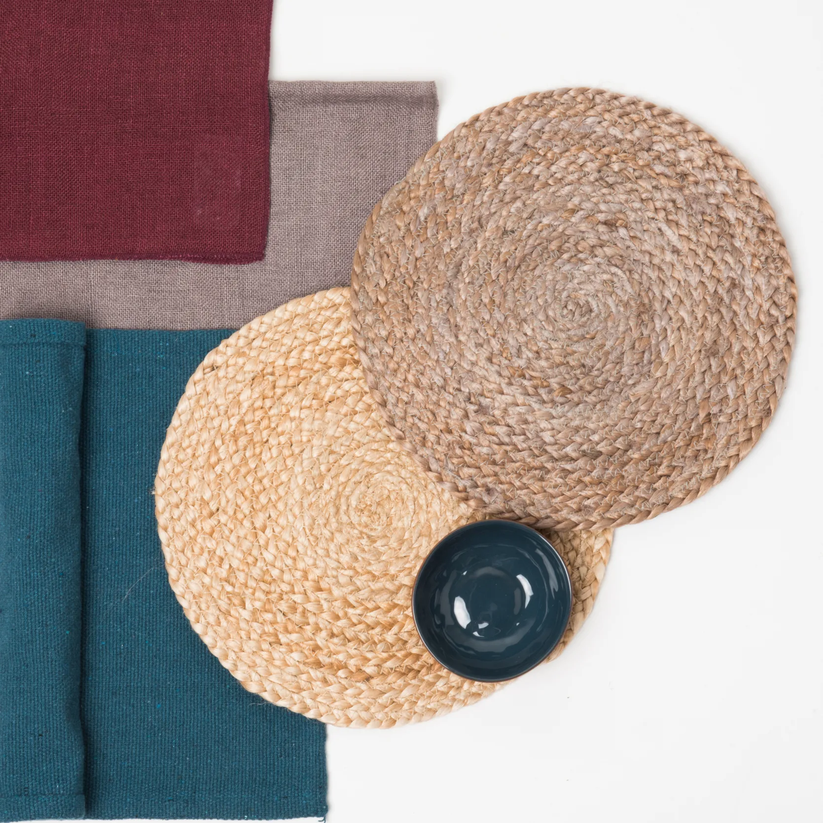 Bordstablett jute Ø 30 cm, Natur URBAN NATURE CULTURE