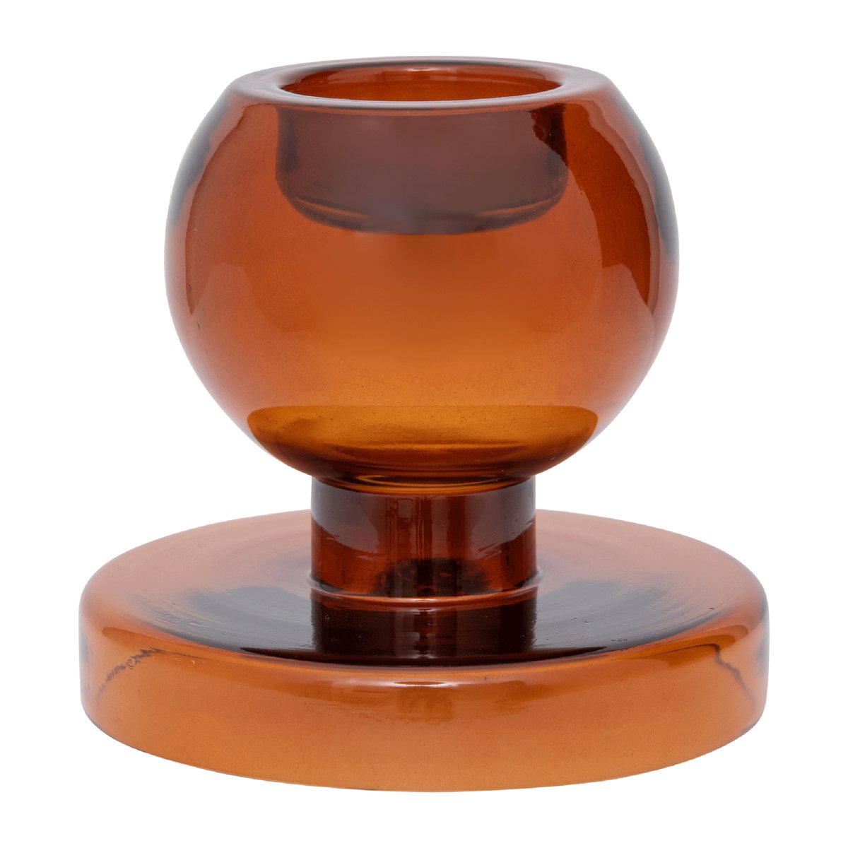 URBAN NATURE CULTURE Both Sides lyslykt/lysestake Ø 11 cm Apricot orange
