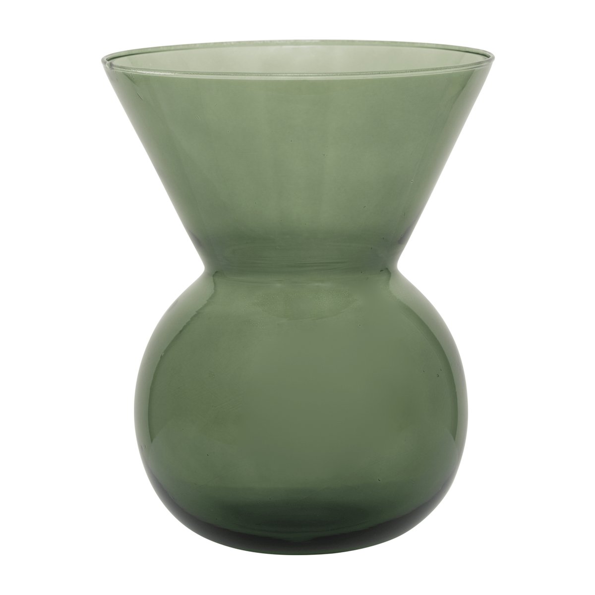 Bilde av URBAN NATURE CULTURE By Mieke Cuppen vase 15 cm Duck green