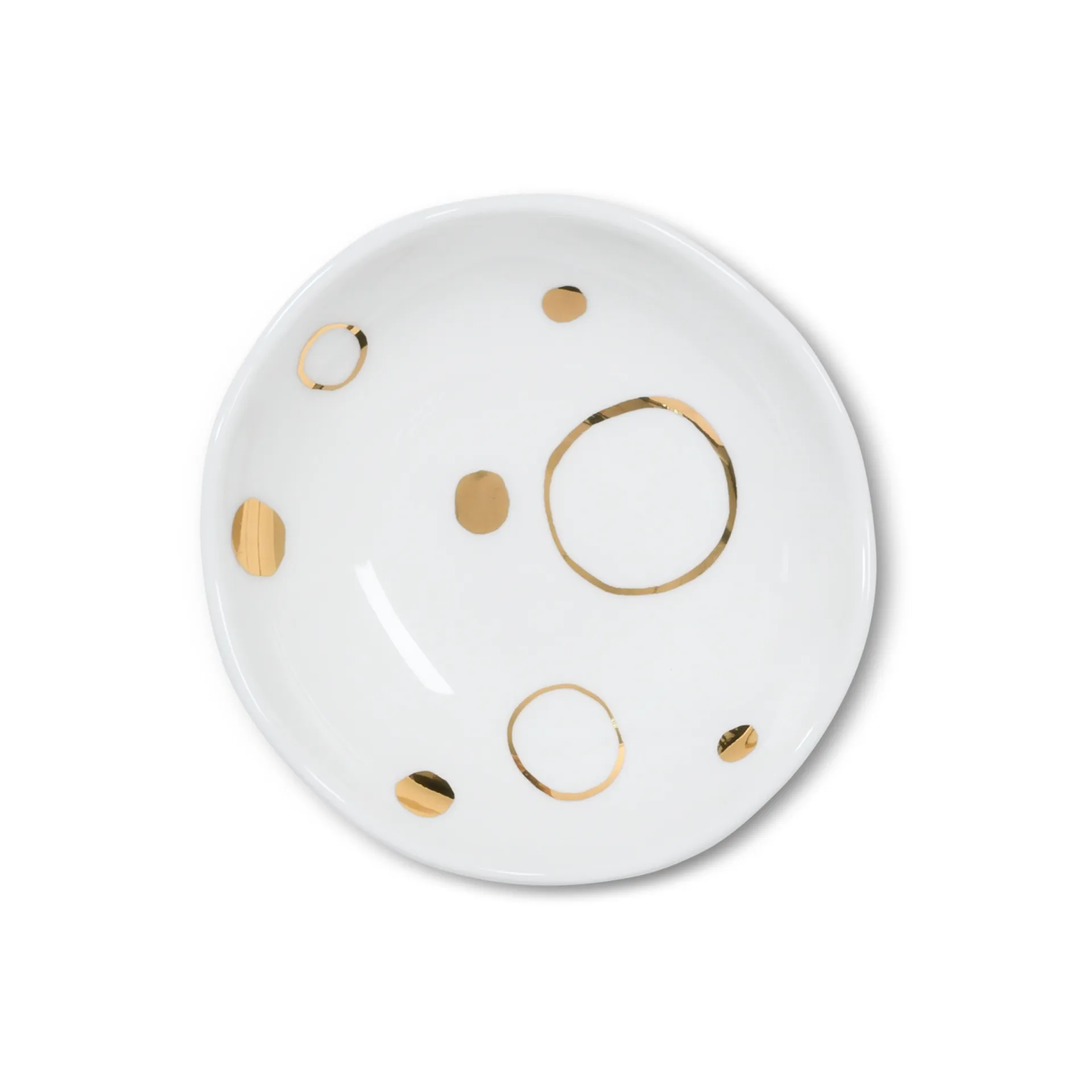 Good Morning fat 10x10,5 cm gull, Circle Gold URBAN NATURE CULTURE