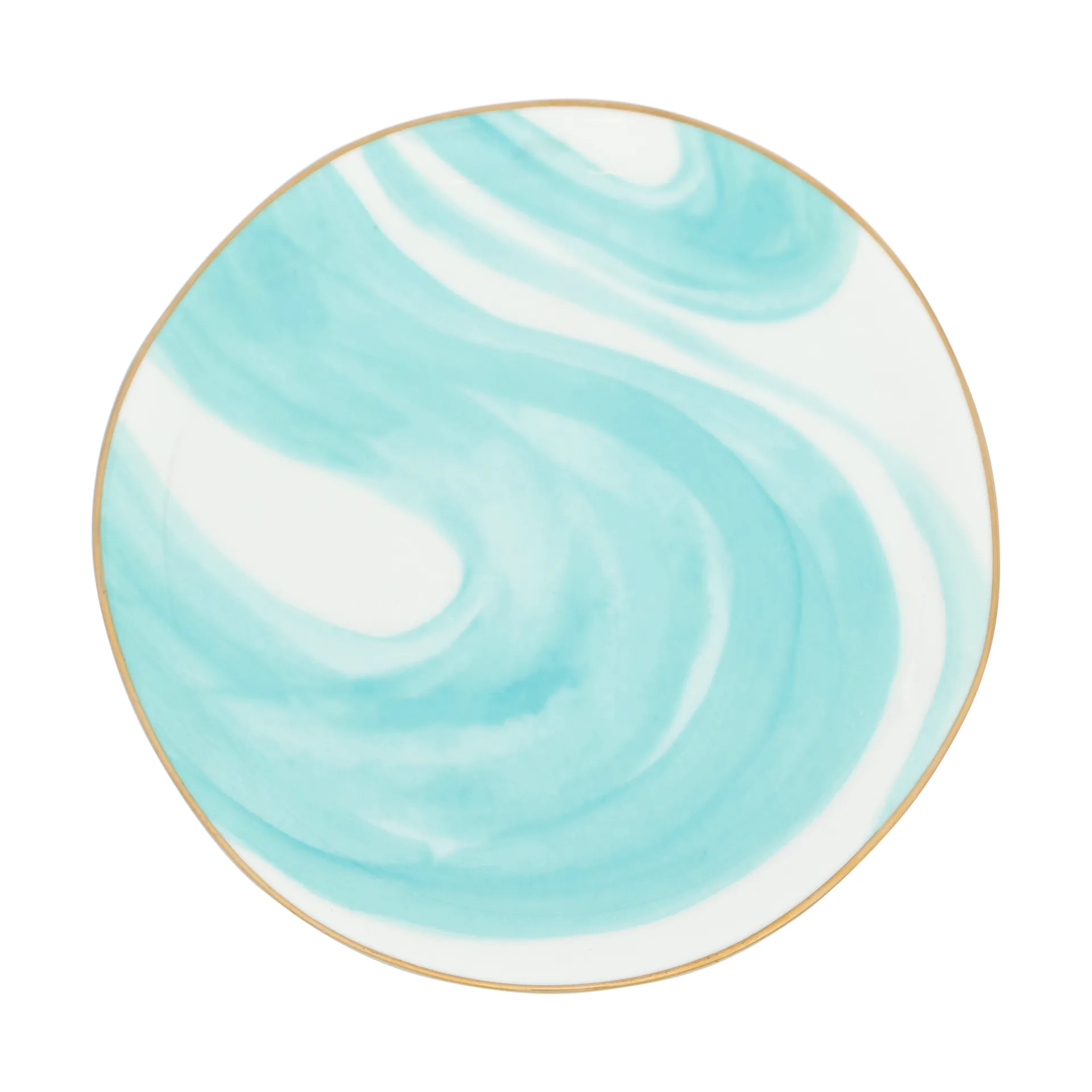 Good Morning tallerken 17 cm hvit, Valuri smaragdgrønn URBAN NATURE CULTURE