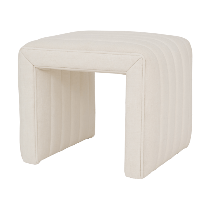 Lyne sittepuff 46x35x38 cm - Off white - URBAN NATURE CULTURE
