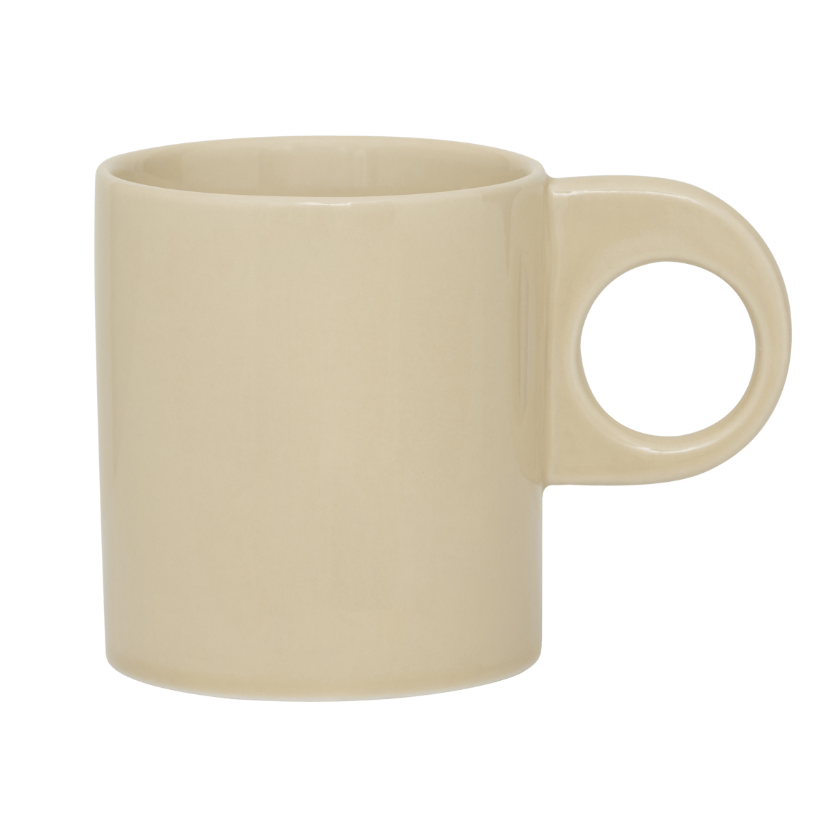 URBAN NATURE CULTURE Nissa krus 43 cl Blass kaki | Skandinavisk Design | Kaffekopper | Beige