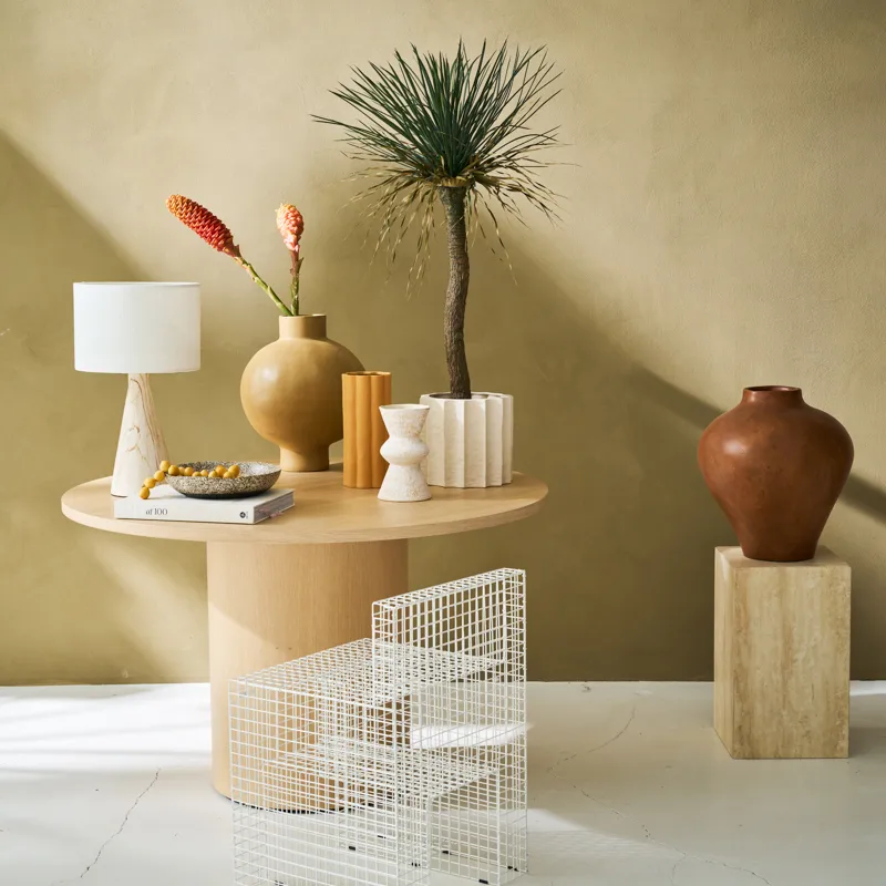 Nox skål Ø28 cm, Brun-hvit URBAN NATURE CULTURE