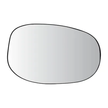 Organic speil 54 x 34,5 cm - Black - URBAN NATURE CULTURE