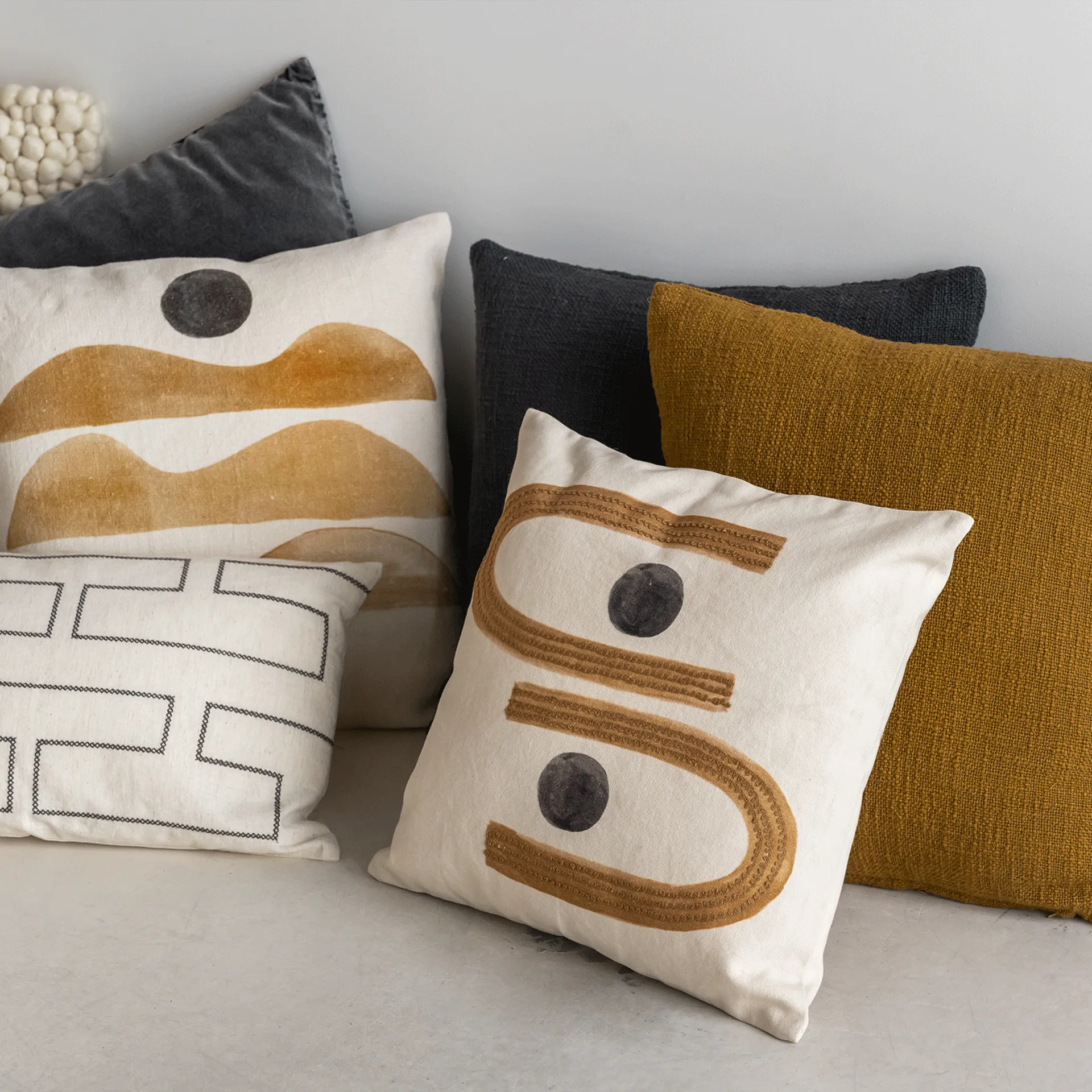 See U pute 40 x 40 cm, Beige URBAN NATURE CULTURE