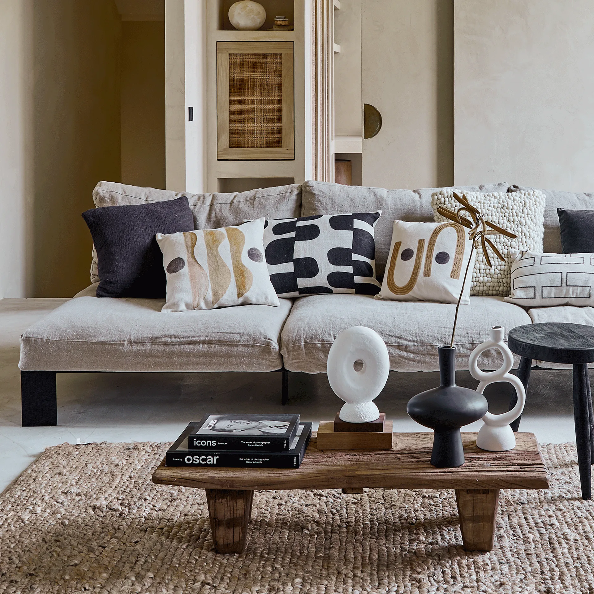 See U pute 40 x 40 cm, Beige URBAN NATURE CULTURE