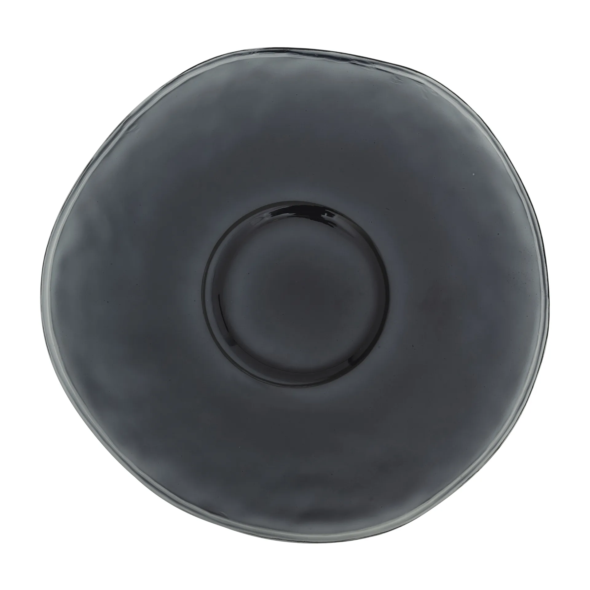 UNC tallerken gjenvunnet glass Ø 28 cm, Ebony URBAN NATURE CULTURE