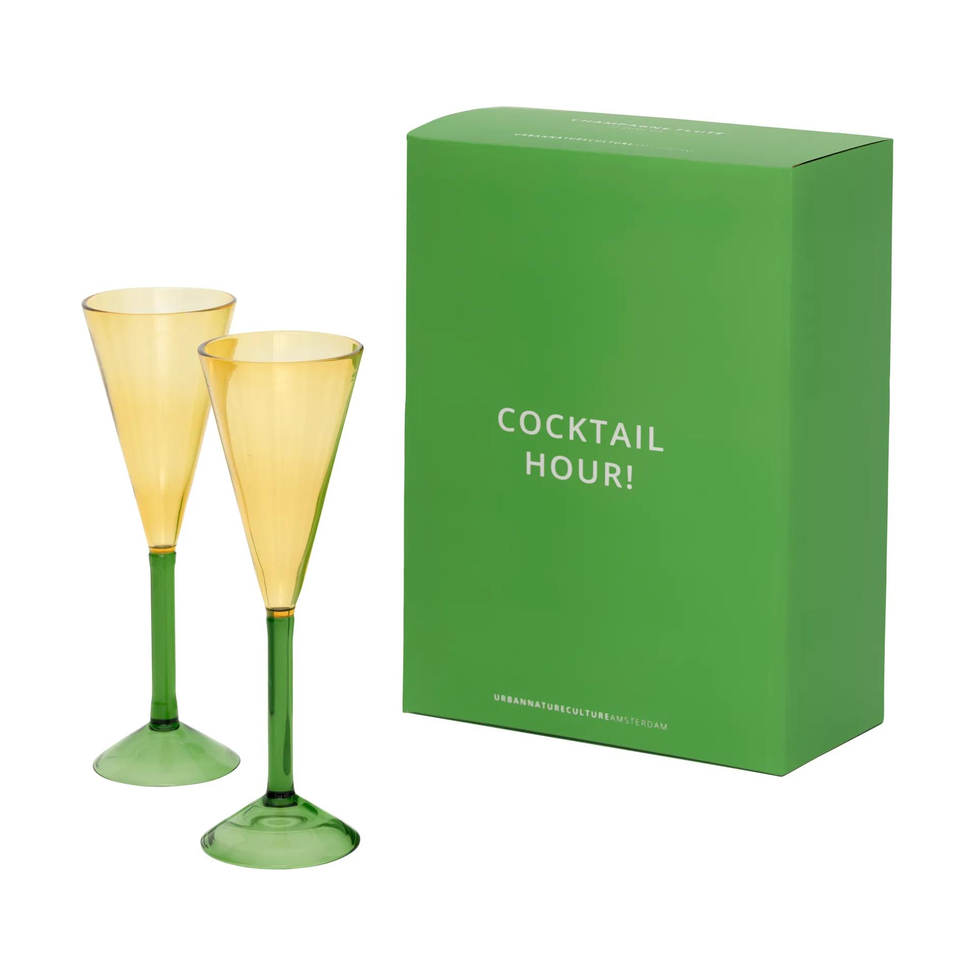 Urban Nature Culture gavesett champagneglass 2-pk, Pink URBAN NATURE CULTURE