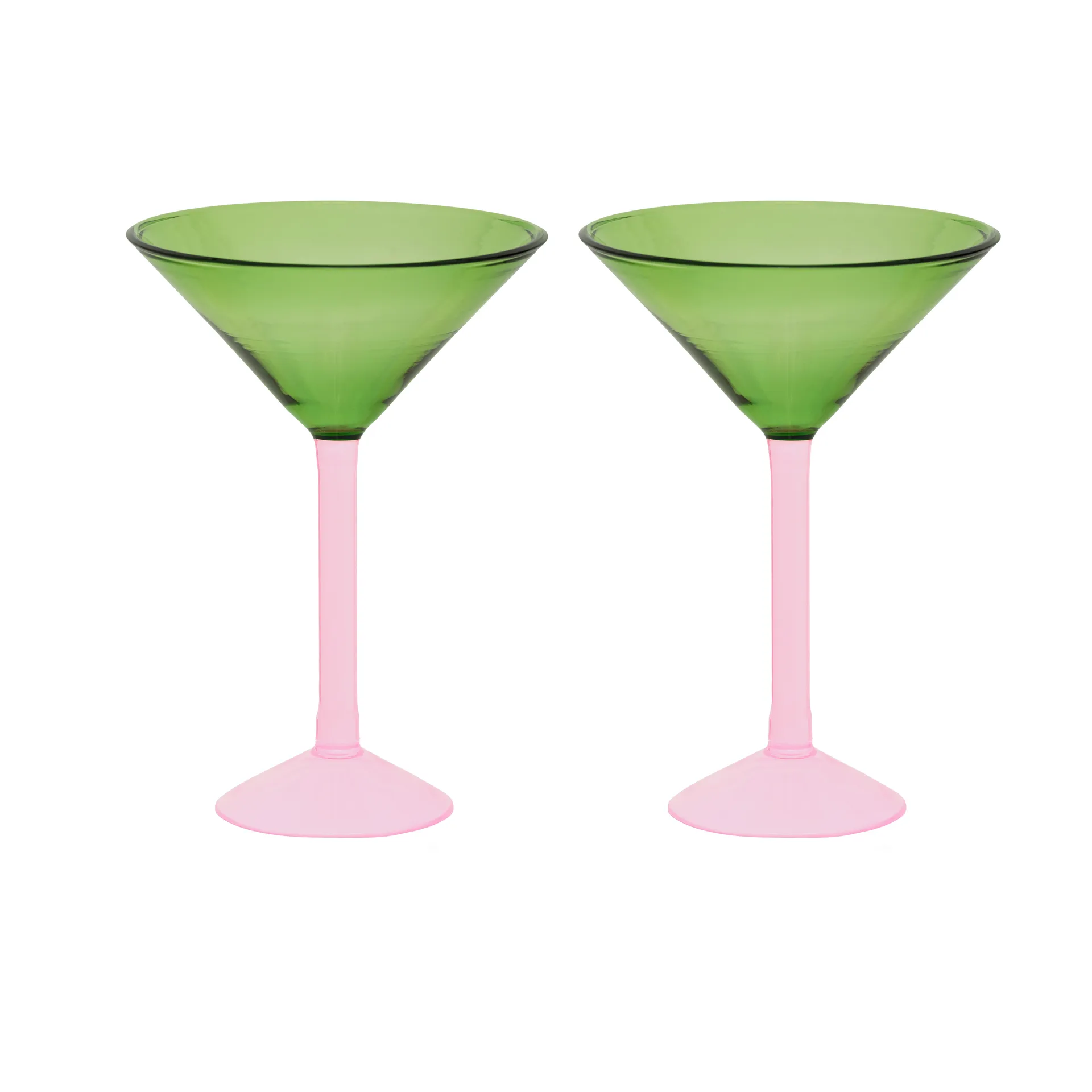 Urban Nature Culture gavesett martiniglass 2-pk, Green URBAN NATURE CULTURE
