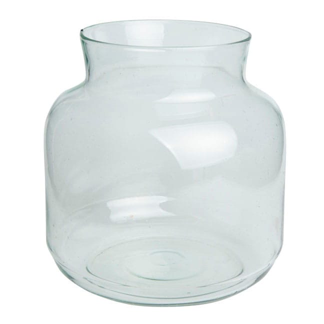 Vas resirkulert glass 23 cm - Klar - URBAN NATURE CULTURE