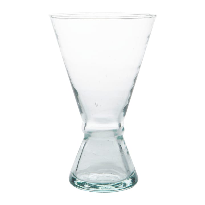 Vinglass resirkulert glass large - Klar-grønn - URBAN NATURE CULTURE
