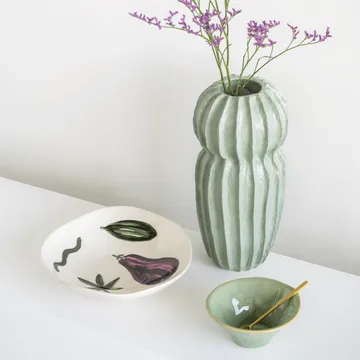 Whimsical skål Ø13 cm - Green - URBAN NATURE CULTURE