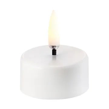 Uyuni LED telys hvit - Ø3,9×2,1 cm - Uyuni Lighting
