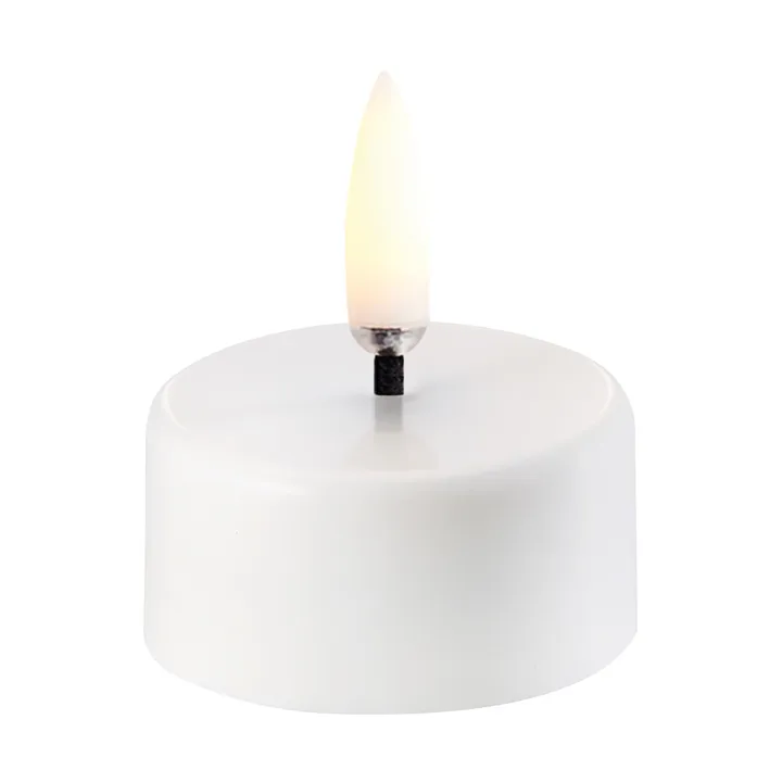 Uyuni LED telys hvit - Ø3,9×2,1 cm - Uyuni Lighting
