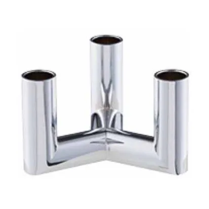 Uyuni Matrix mini lysestake 3 armer, Krom Uyuni Lighting