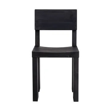 001 Dining Chair stol - Svartbeiset furu - Vaarnii