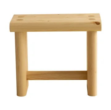 002 Ast Stool krakk - Matt oljevokset furu, 55x26x45 cm - Vaarnii