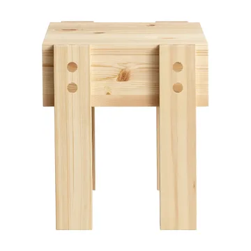003 Stilts Side Table sidebord - Matt oljevokset furu 40x36x45 cm - Vaarnii