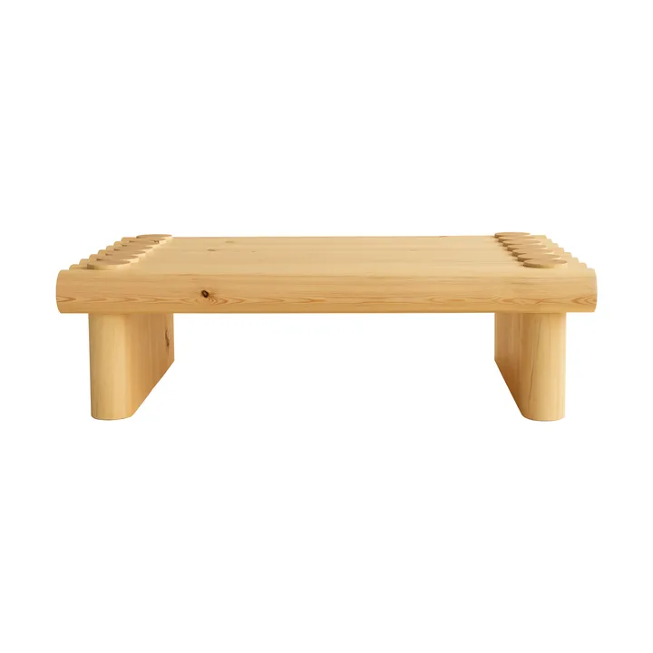 004 Coffee Table sofabord - Matt oljevokset furu, 120x80x35 cm - Vaarnii