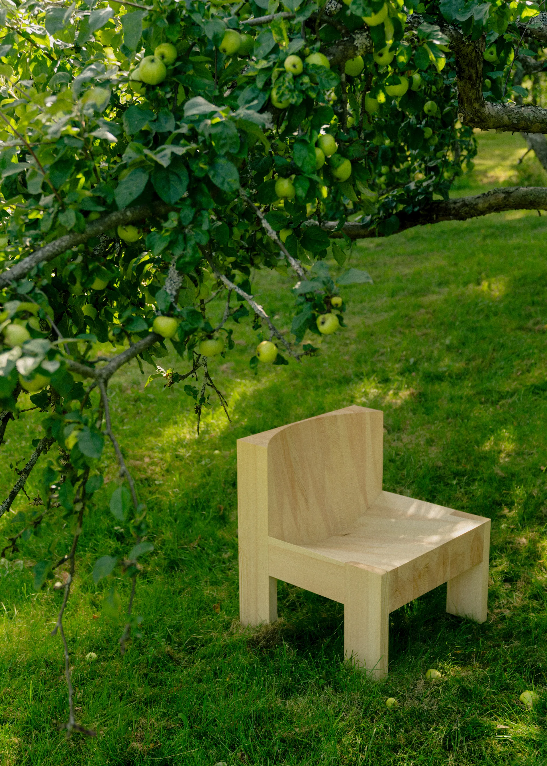 005 Lounge Chair loungestol, Matt oljevokset furu Vaarnii