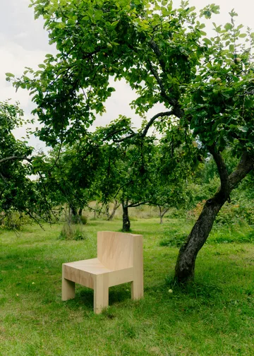 005 Lounge Chair loungestol - Matt oljevokset furu - Vaarnii