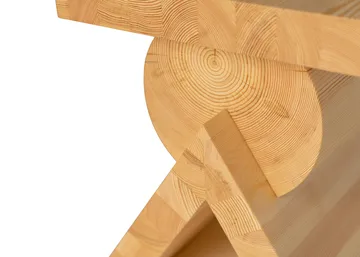 006 AA Side Table sidebord - Matt oljevokset furu, 40x40x45 cm - Vaarnii