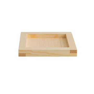 009 Tray brett - Oljevokset furu, 33x33x6 cm - Vaarnii