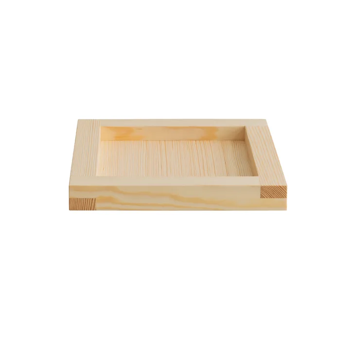 009 Tray brett - Oljevokset furu, 33x33x6 cm - Vaarnii