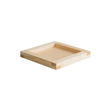 009 Tray brett - Oljevokset furu, 33x33x6 cm - Vaarnii