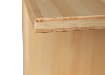 012 Kolmio Bench benk - Matt oljevokset furu, 227x42x45 cm - Vaarnii