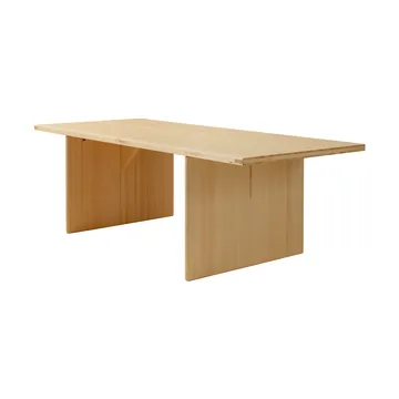012 Kolmio Dining Table bord - Matt oljevokset furu, 227x95x72 cm - Vaarnii