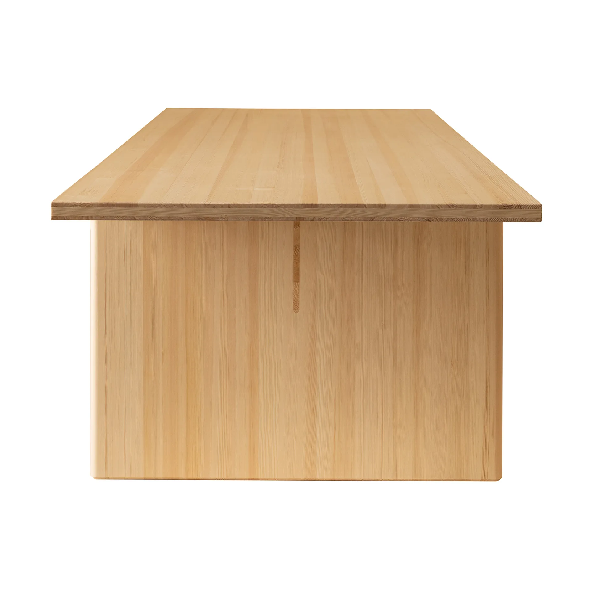 012 Kolmio Dining Table bord, Matt oljevokset furu, 305x99x72 cm Vaarnii