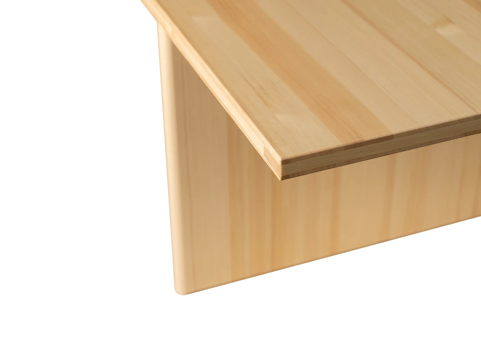 012 Kolmio Dining Table bord, Matt oljevokset furu, 305x99x72 cm Vaarnii