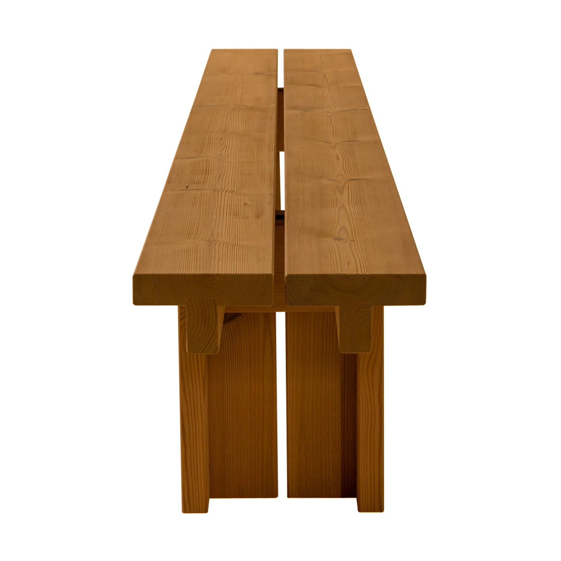 013 Osa Outdoor Bench benk, Varmebehandlet furu, 270x37x49 cm Vaarnii