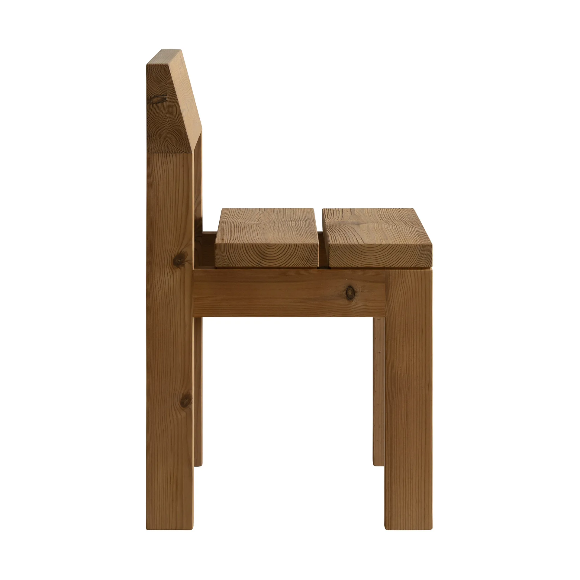 013 Osa Outdoor Dining Chair stol, Matt oljevokset furu Vaarnii