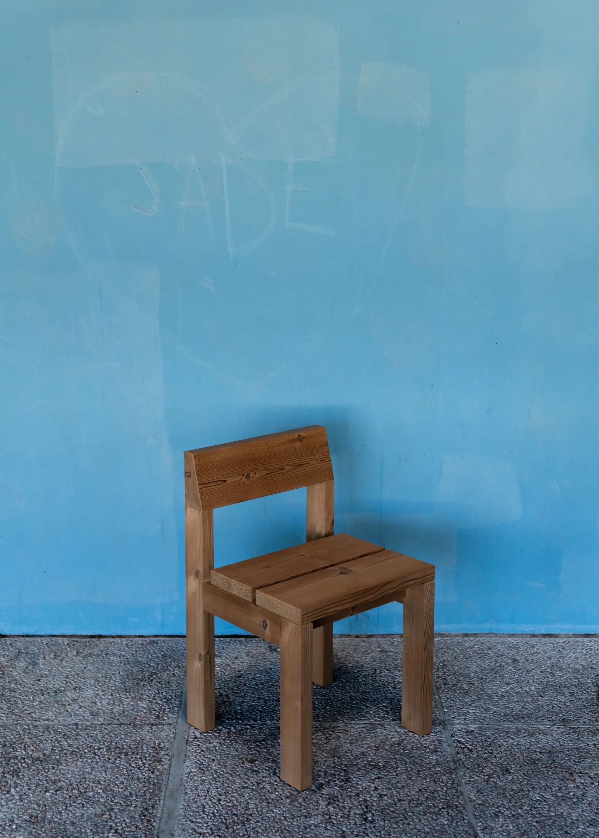 013 Osa Outdoor Dining Chair stol, Matt oljevokset furu Vaarnii